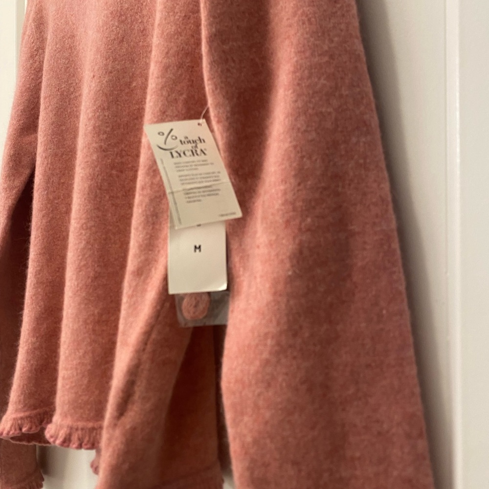 Ralph Lauren Pink Cowl Neck Sweater